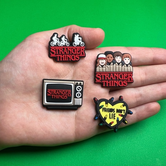 Stranger Things Crocs Shoe Charms Set of 13 Anime - jibbitz Charms - Picture 5 of 8